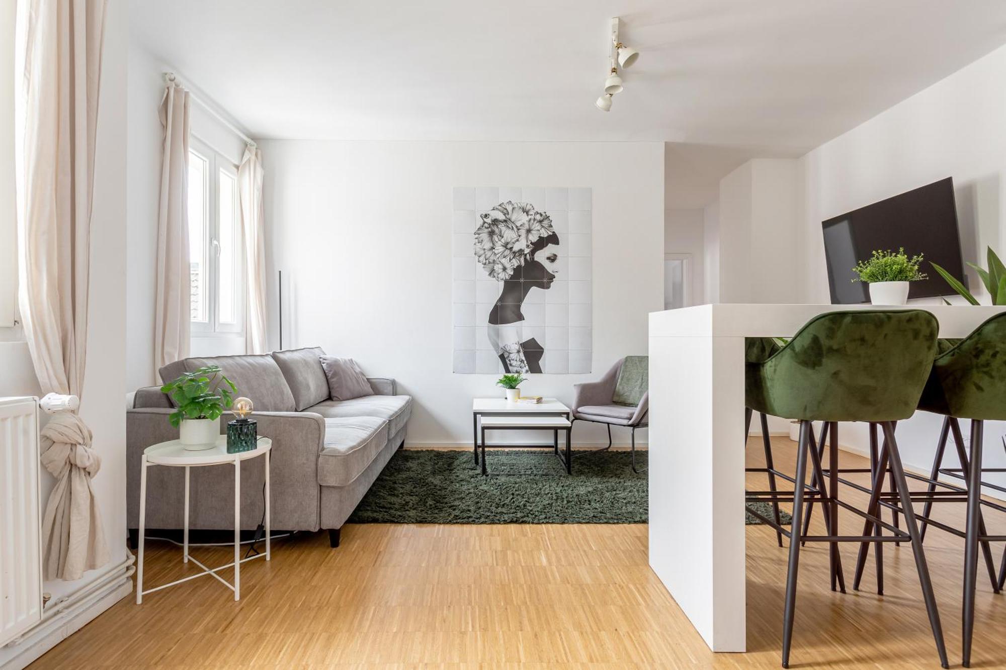 Global Living - Design I I Smart-tv I Kitchen I Appartement *